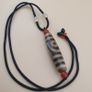 Vintage Himalayan Tibetan 2 Eyes Agate Dzi Bead Amulet Image 6