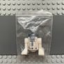 lego star wars sw0527 Astromech Droid, R2-D2 minifigure- Flat Silver Head, Red Dots and Small Receptor Image 3