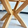 Solid Oak Kitchen Table Image 4