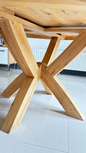 Solid Oak Kitchen Table