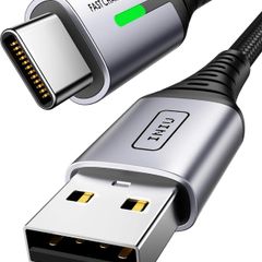USB-C to USB-C Fast Charging Cable 2m, 100W Power Delivery,  Extra-Long & Durable, Compatible with iPhone, Samsung, Android, iPad, Laptop & More