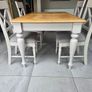 oak Dining table and chairs Image 7