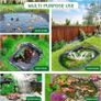 Pond Liner Various Sizes Heavy Duty HDPE Material - UV & Tear Resistant, Flexible for Koi & Fish Pools, Water Gardens Image 5