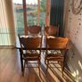 Dining table and 4 Chairs Image 3