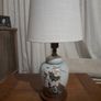 Twin Japanese Satsuma table lamps Image 3