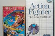 Space Harrier Sega Mark III and Action Fighter Sega Master System