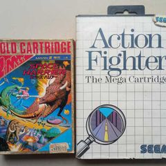 Space Harrier Sega Mark III and Action Fighter Sega Master System