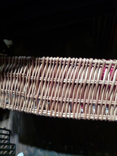 Large  hamper basket includes filling