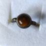 Vintage sterling silver tiger eye ring Image 4