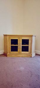 Wooden TV stand