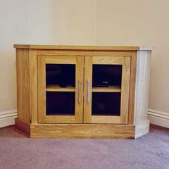 Wooden TV stand
