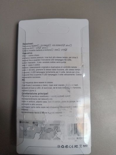 Universal remote control gate