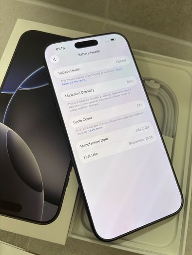 iphone 16 pro max 256 gb