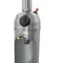 In/outdoor Silver Radiant Heater, Patio heater 8.5 KW Sturdy Steel with Wheels Image 6