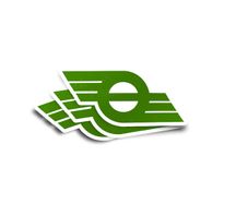 CIE Flying Snail Old Logo Glossy Sticker 3-Pack