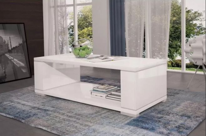 Modern Coffee Table With Storage Coffee Table High Gloss Matte