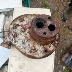 vintage water pump