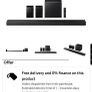 samsung sound bar with subwoofer brand new in box never opend 550 ono Image 2