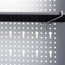 Wall Mounted Tool Cabinet Industrial Style Metal Grey and Black Image 6