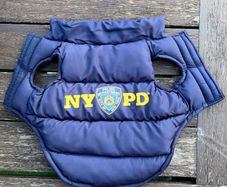 Pet puffy coat