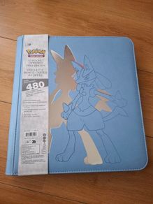 Ultra Pro Pokemon Elite Series Lucario 12-Pocket Zippered PRO Binder