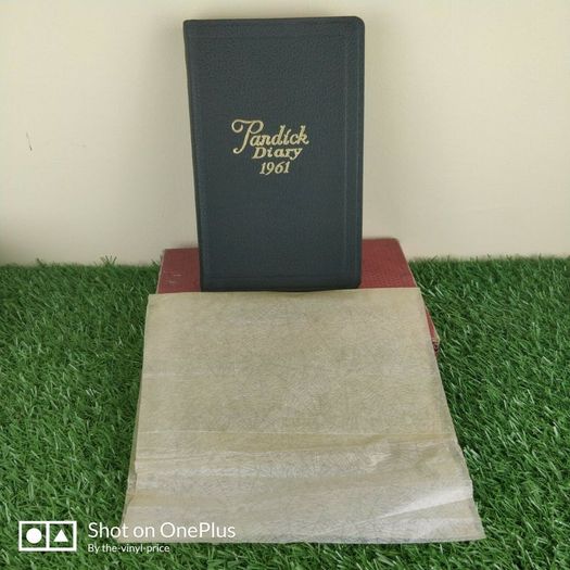 Vintage 1961 Pandick Press Diary