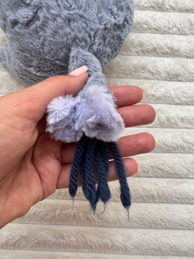 Disney Eeyore Plush from Winnie the Pooh & Friends with Patches Soft  Plush approx. 20 cm. Used Please see photos