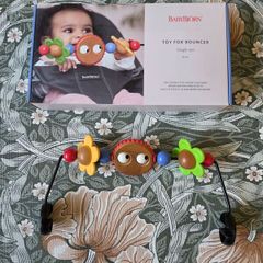 BabyBjorn googly eyes toy bar for bouncer