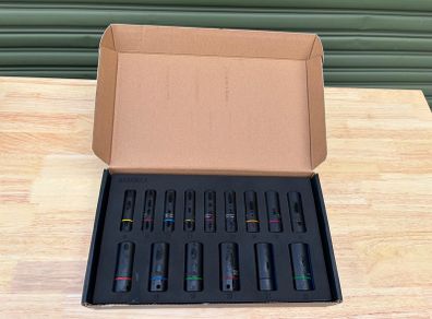 Brand New Manarola 15pc 3/8" Deep Impact Socket Set