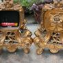 Two Vintage Clocks with Angels 7,4" x 6" (both clocks work - they run on batteries) Image 6