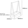 Children's dressing rail/clothing rack Image 3