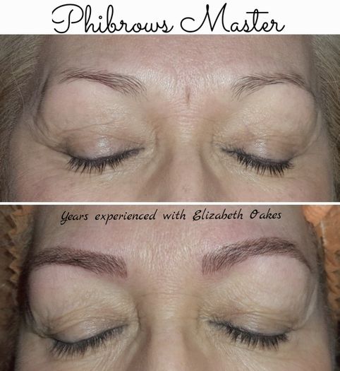 Eyebrow Tattoo Phibrows Microblading