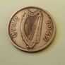 1942 Eire 1/2d Half Penny Image 2