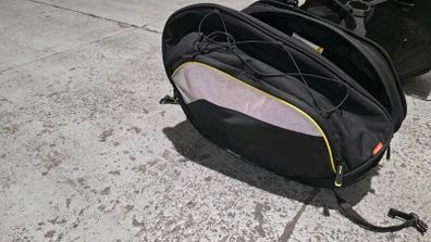 Saddle bags extendable