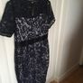 Berkertex Navy Lace Dress, Size 12, Fully Lined, New Image 5