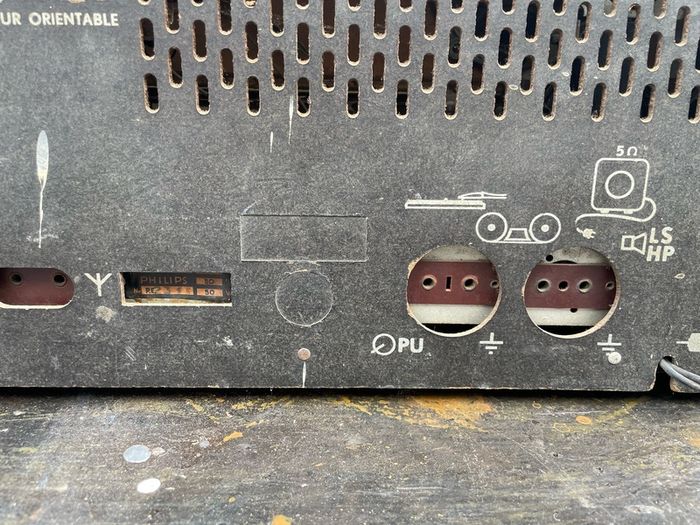 Vintage Phillips Radiogramme working order