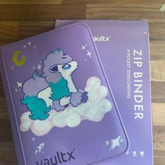 Vaultx Pokemon binder galarian ponyta 4 pocket