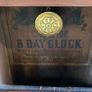 1800s Irish American drop case wall clock rare by Donegal maker Image 4
