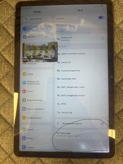 black view tablet 256Gb
