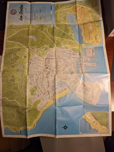 GTA V (with map) - Xbox One