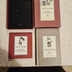 Peter &The Wolf" Book Illustrated By Bono With Audio CD in presentation box in good condition.  See photos for same.
