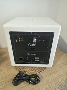 Focal Cub3 Active Subwoofer 150W BASH Amplifier - White