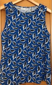 Ladies Blue Cotton Top by Sfera
