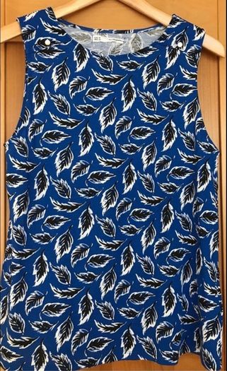 Ladies Blue Cotton Top by Sfera