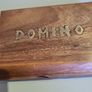 Dominoes set hardwood case Image 2