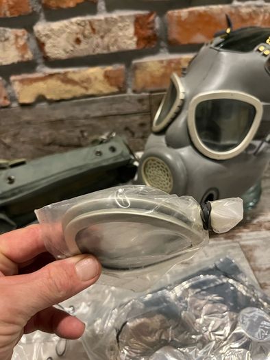vintage gas mask