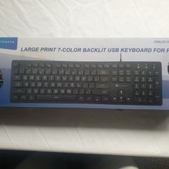 Backlit Large Print Keyboard