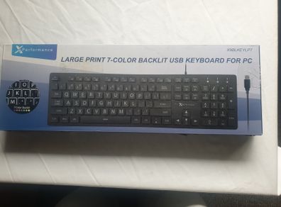 Backlit Large Print Keyboard