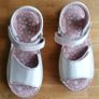 Great Girls White Kickers Sandals Size 13 Image 3