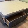 bed frame with 2 drawers king size (damaged corner) Image 4